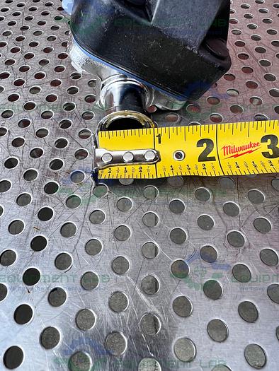 Used ITT Pure Flo  .75-316L-RA25MAX-CWP150 Diaphragm Valve w/ 3/4" Sanitary Fitting