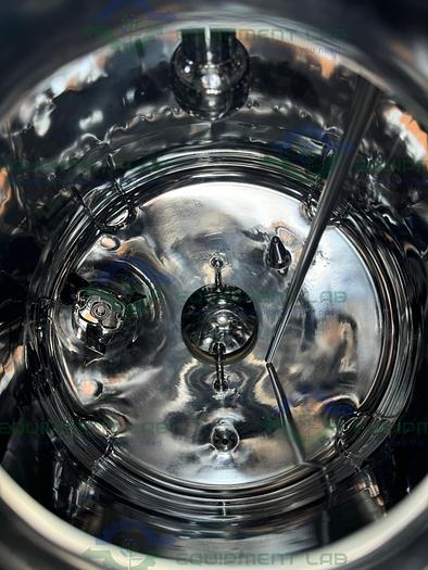 Used Pure Flo Precision 150 L Stainless Steel Jacketed Reactor 45 PSI w/ 0.5 HP Mixer