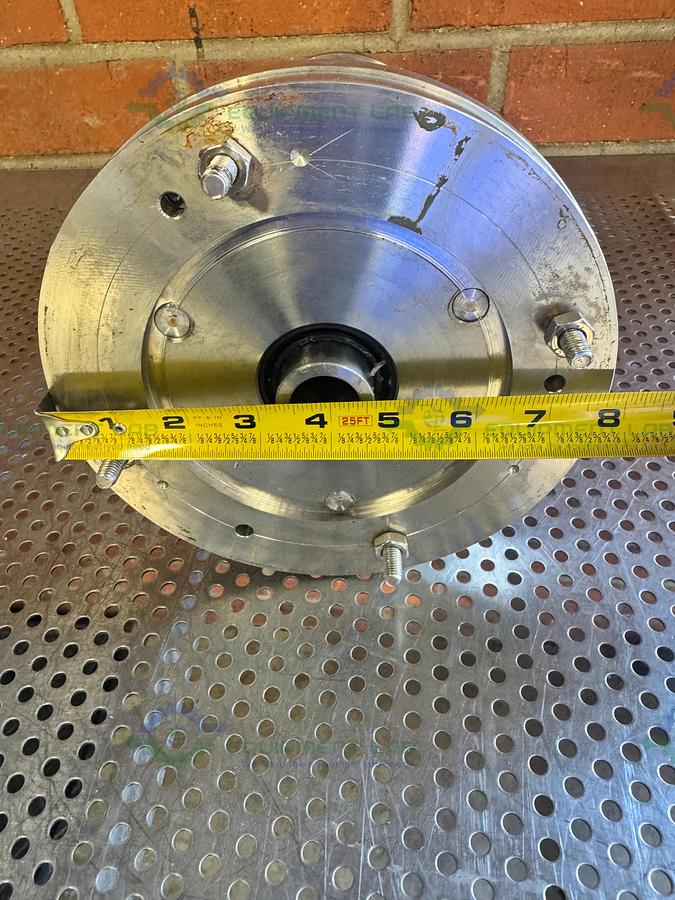 Used Stainless Steel High-Shear Mixer Homogenizer Impeller Assembly 3.5" x 15.5" x 8"