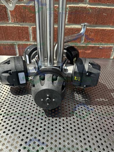 Used 5 ITT Pure Flo Advantage Stainless Steel Diaphragm Valve w/ 1" Sanitary Fitting