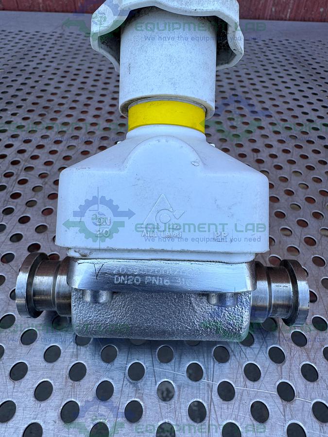 Used Alfa Laval 203911 /001/008 DN20 PN16 Diaphragm Valve w/ 3/4" Sanitary Fitting