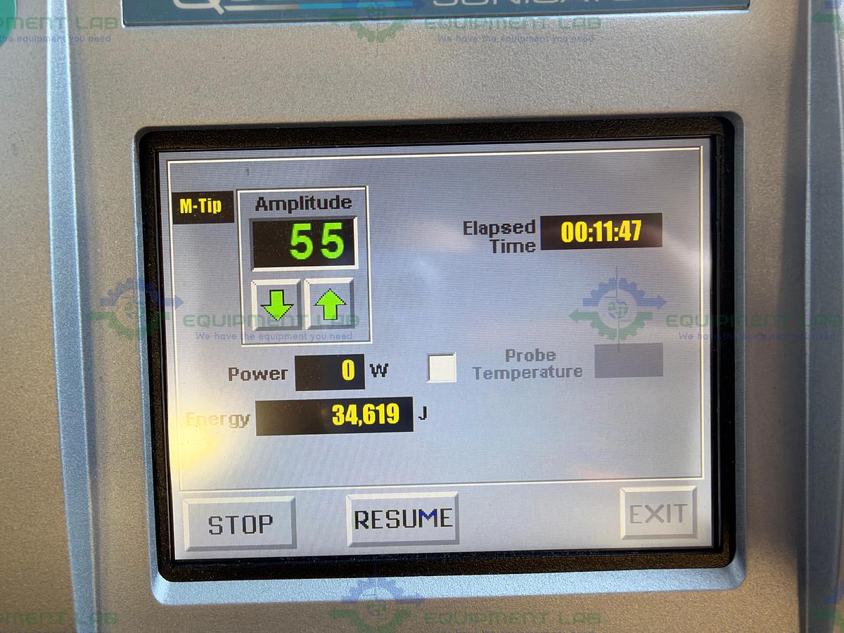 Used Qsonica Q700 MPX Sonicator Ultrasonic Homogenizer w/ ThermoCube Chiller
