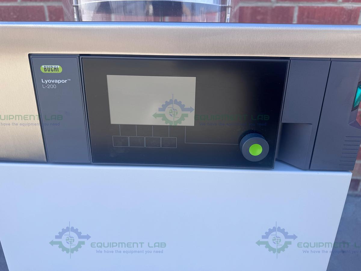 Used Buchi Lyovapor L-200  Freeze Dryer -55°C - +25°C w/ Edwards nXDS6iC Pump, MFG 22