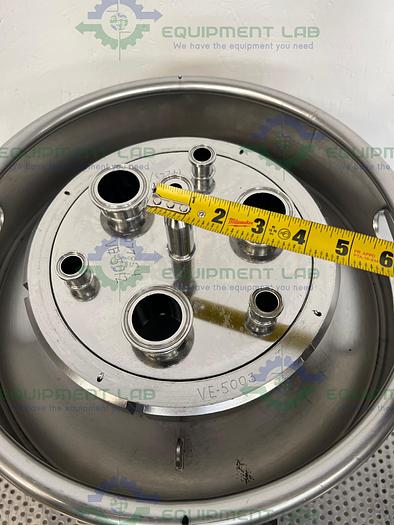 Used Ruetten Engineering AG 25 Liter Stainless Steel Vessel