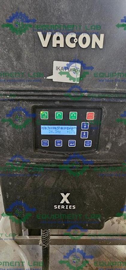 Used IKA CMX 2000/05 Stainless Steel Inline Granulator, Inline Solid & Liquid Mixer