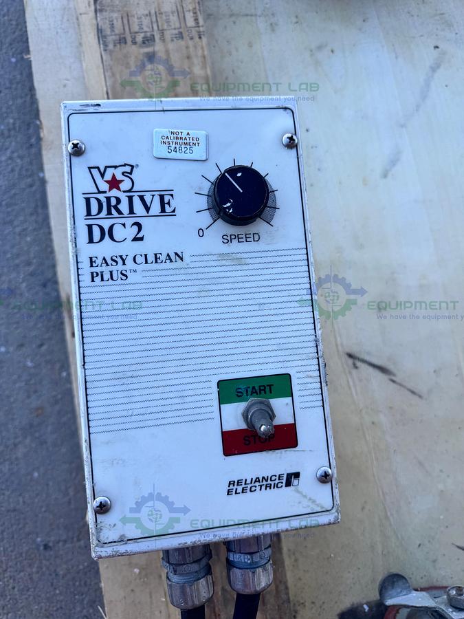 Used Northland 450 L  Jacketed Reactor FV/ 50 PSI  w/ Dual Mixer 3/4 HP, 1/3 HP, VFD