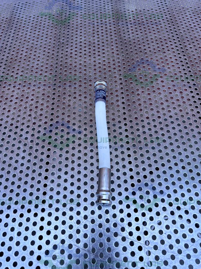 Used Unbranded 10" Flexible Silicone Hose with/ 1/2" Sanitary Fitting