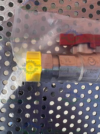 Chemglass CG-1969-M-26 M30 Stainless Steel Ball Valve Male to Female