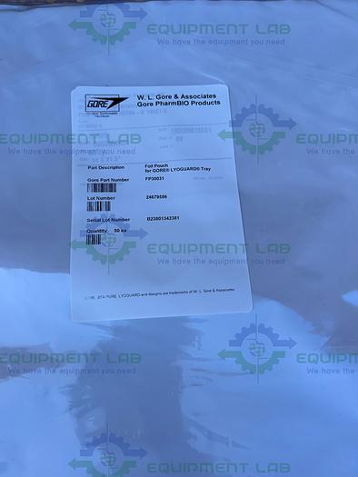 Lot of 100 - Wl Gore  FP30031 Associates Lyoguard Foil Pouches