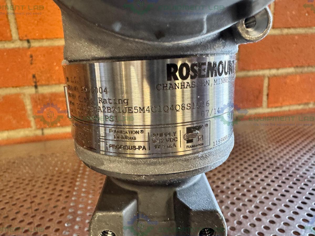 Used Rosemount 3051TG 4A2B21JE5M4C1Q4Q8S1Q16 Digital Pressure Transmitter
