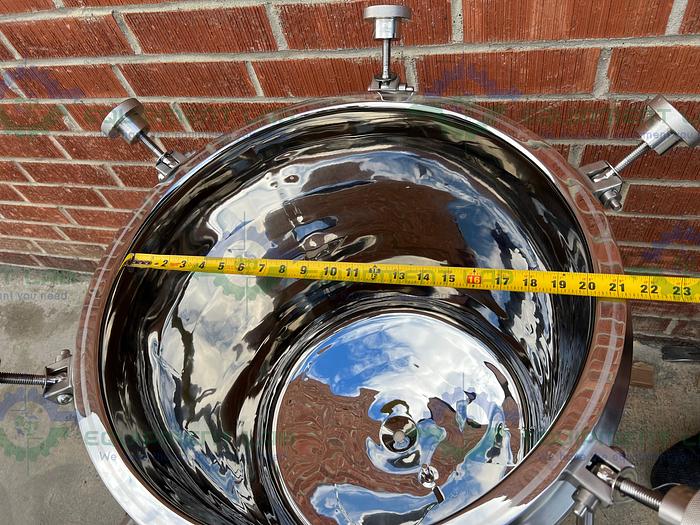 Lee Industries 100 Liter Stainless Steel Jacketed Vessel