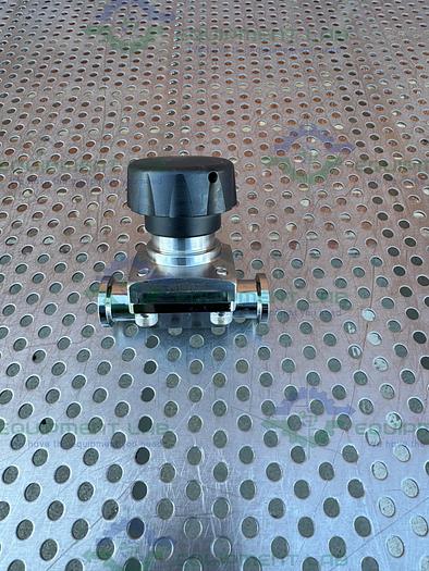 Used Aqua Seal 6155535 Diaphragm Valve w/ 3/4" Sanitary Fitting