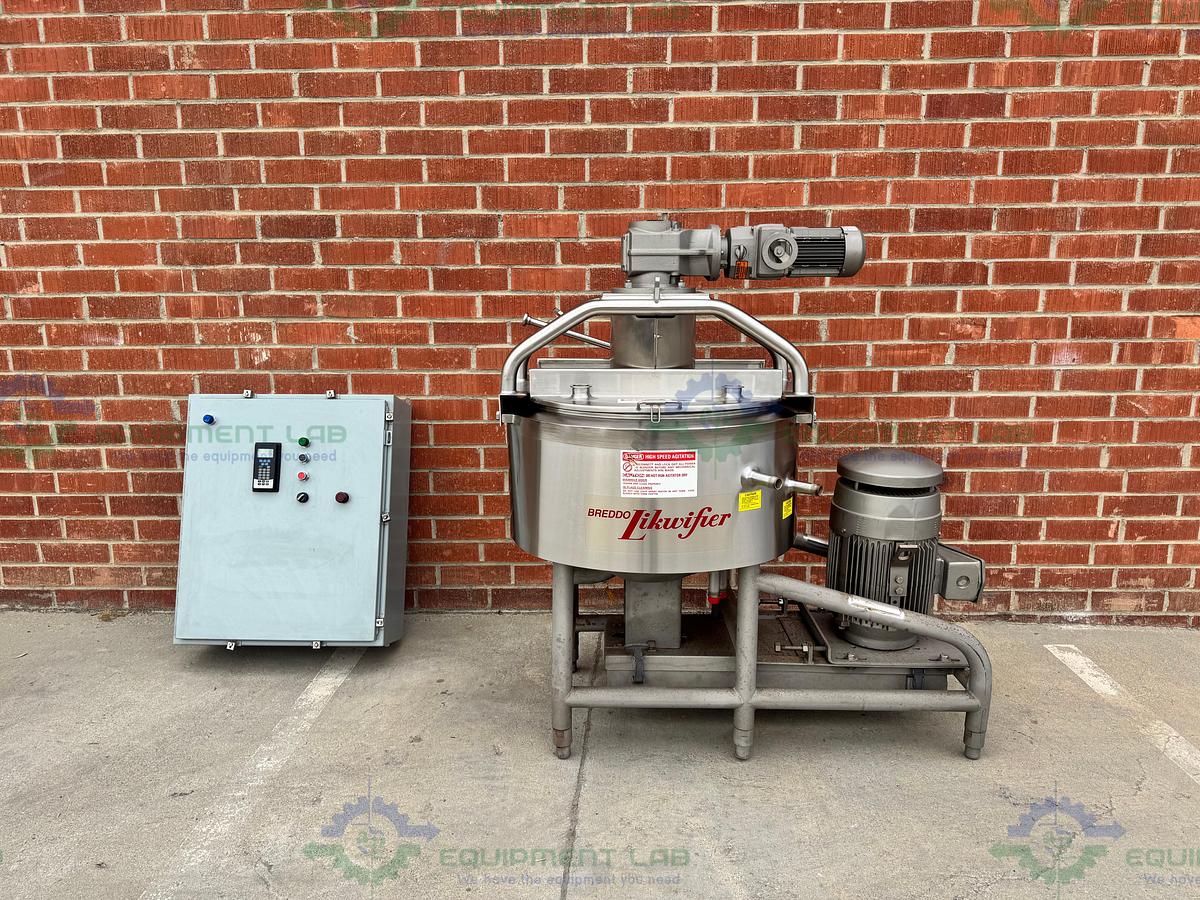 Breddo Likwifier LORWWSS 25 Gallon High Shear SS Scrape Surface Blender