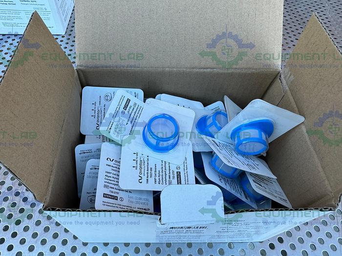 Box of 248- VWR 76327-098 Cell Strainers, DNase/RNase Free, Sterile 40 um