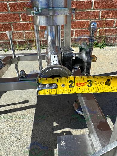 Used Allegheny /Millipore Stainless Steel Double Cartridge Filter Housing Skid 9" &4"