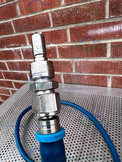 Used Swagelok  152" Chiller Hose w/ Swagelok Stainless Steel Push On 1/2" Hose Adapter