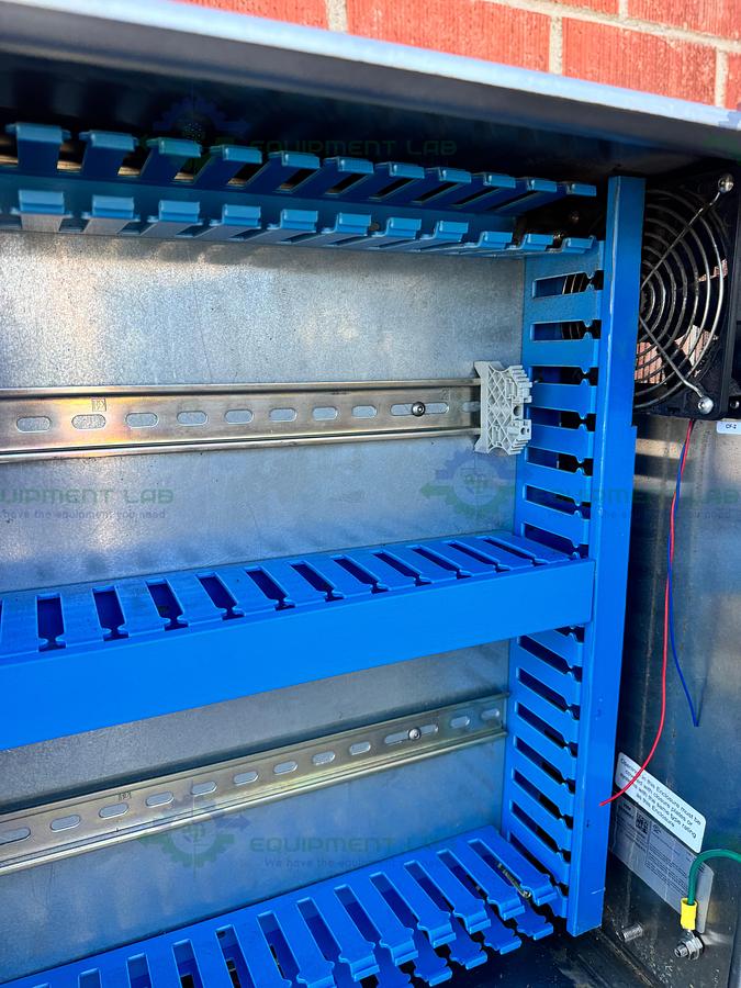 Used Rittal Stainless Steel Standard Enclosure 19" x 19" x 8.5", 120V