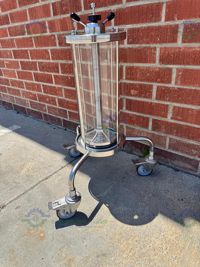 Used Cytiva / GE / Pharmacia BPG / Schott 200 / 500 Chromatography Column
