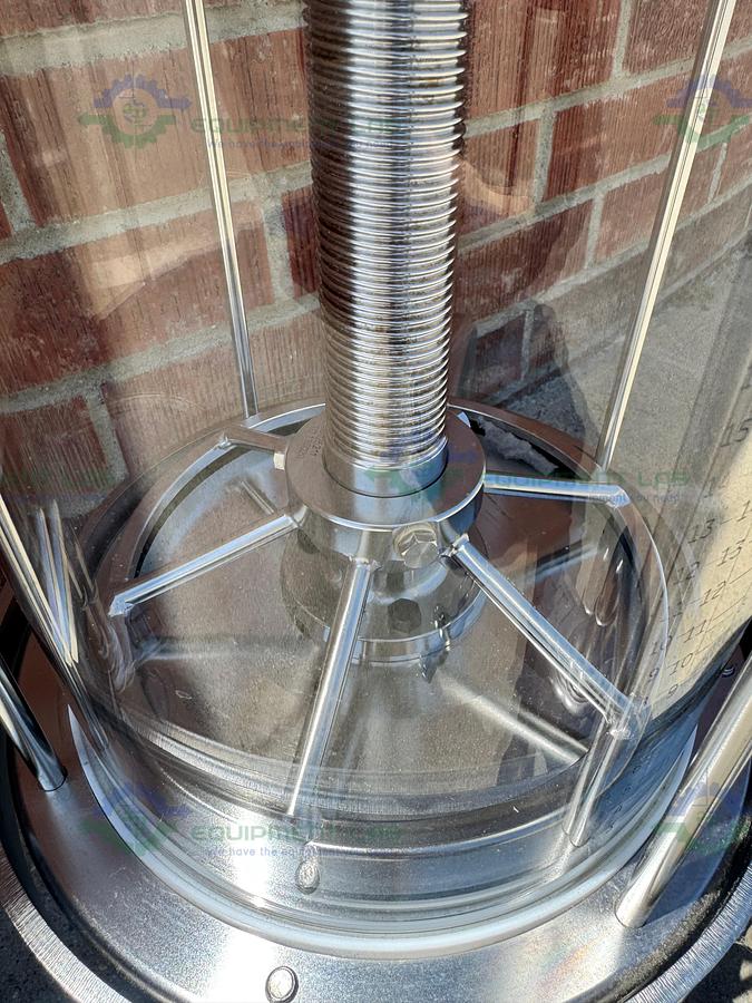 Used Cytiva / GE / Pharmacia BPG / Schott 200 / 500 Chromatography Column