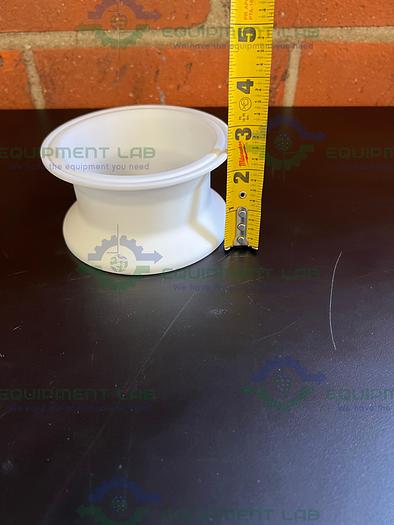 Chemglass CG-1003-B-10 PTFE Adapter 80mm Flange 4" Sanitary