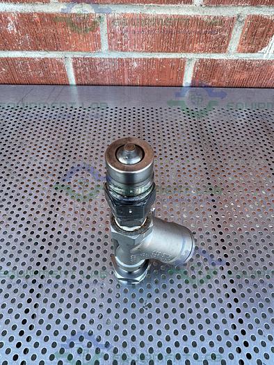 Used Spirax Sarco ANSI 600 A351 CF3M Steel Strainer w/ 1" Sanitary to Quick Connect