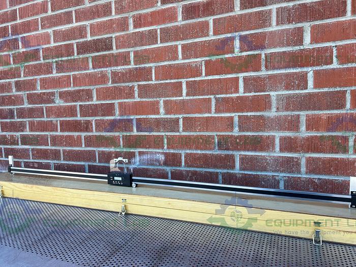 Used Beta Precision Industries  Peak Stand Microscope 50x w/ Electronic Ruler 60"