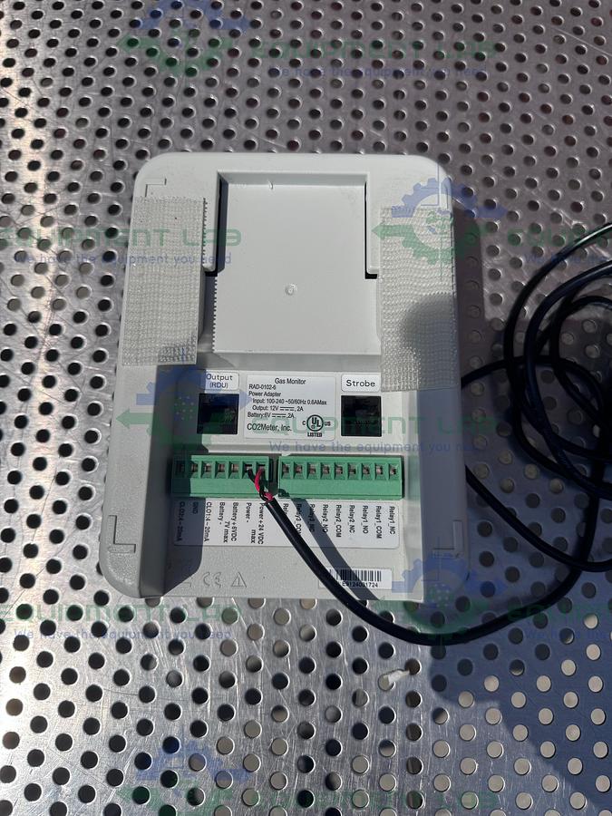Used CO2 Meter Inc RAD-0102-6 CO2 Monitor and Controller 100-240V
