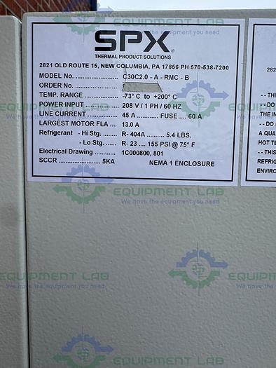 Used Tenney / SPX SPC30C2.0 Temperature and Humidity Chamber  -73C to +200C, 30 Cu Ft