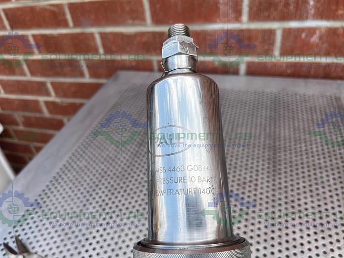 Used Pall  MSS 4463 G08 H4 Stainless Steel Filter Housing w/ Filter, 4" Flange Fitting