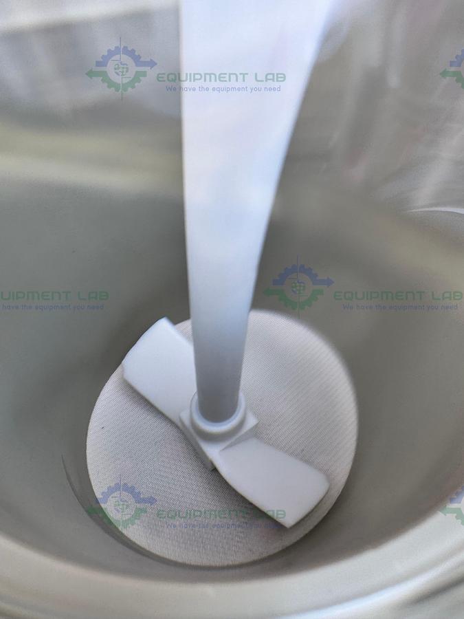 Used Powder System Limited GFD Glass Nutsche Filter Dryer 2L w/Servo Drive, Impeller