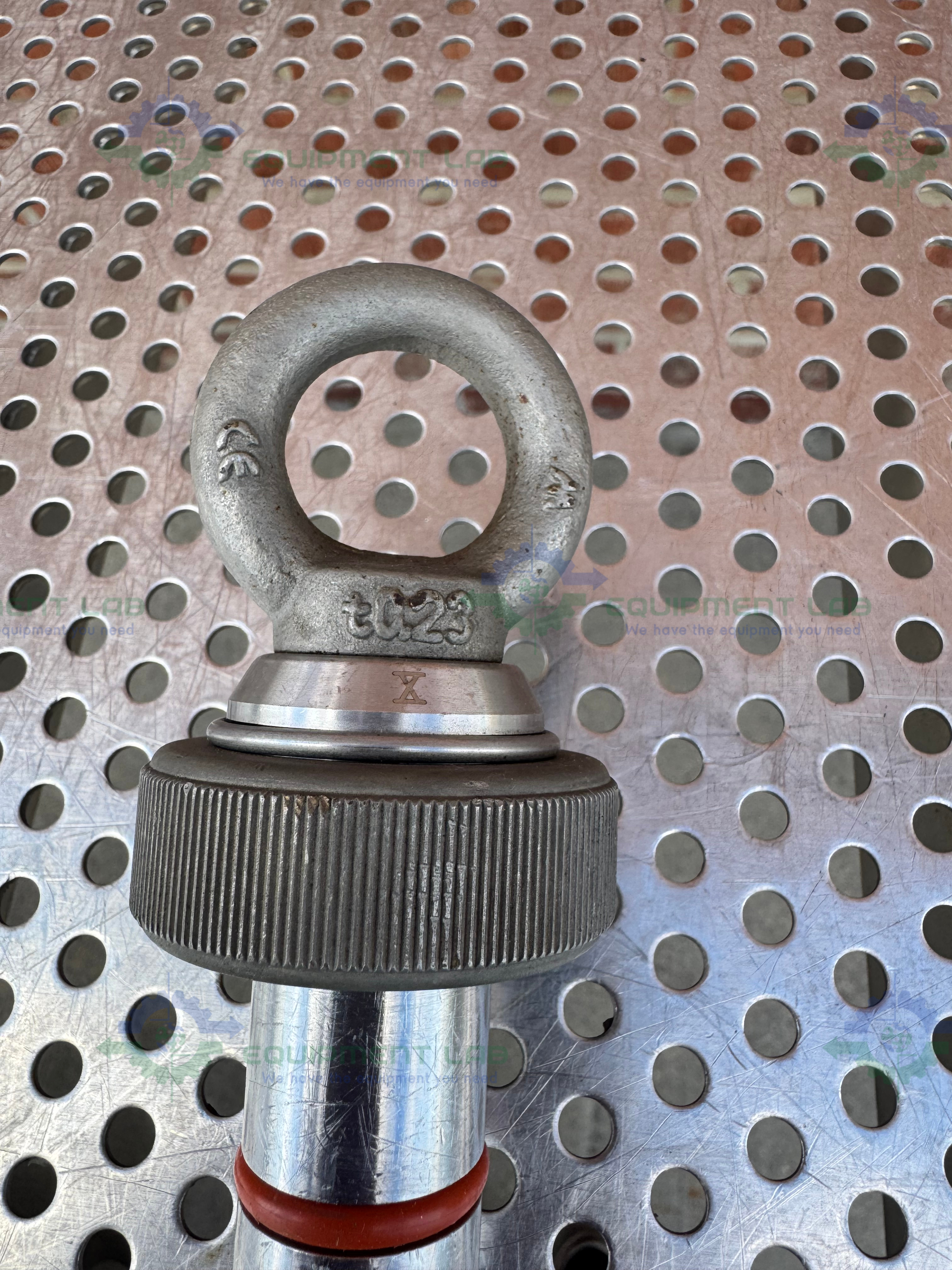 Used Mettler Toledo 007641047 Stainless Steel Reactor Probe Sensor Housing