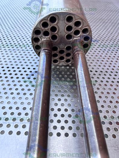 Used Finn-Aqua  Stainless Steel Jacketed Heat Exchanger 9" x 80"