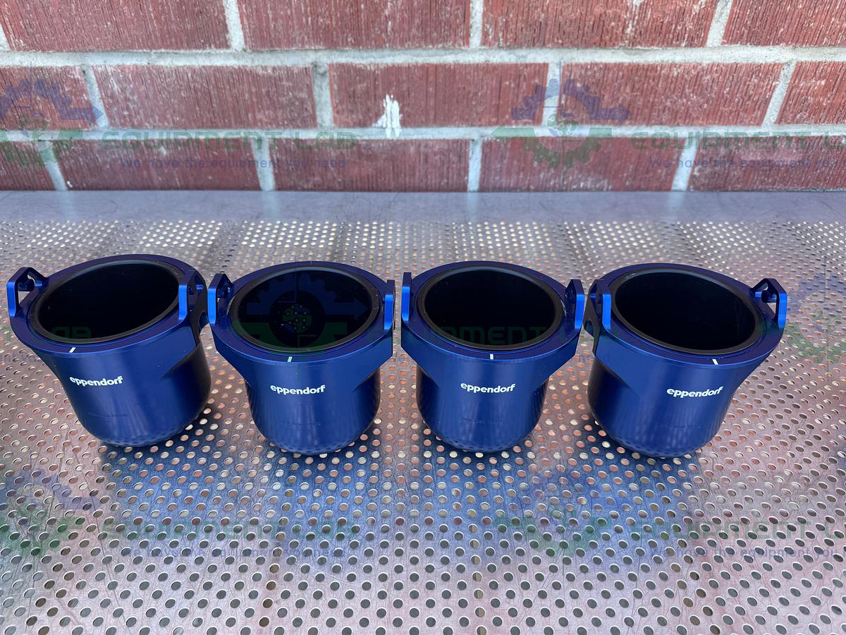 Used Lot of 4 - Eppendorf S-4X Universal Rotor Buckets