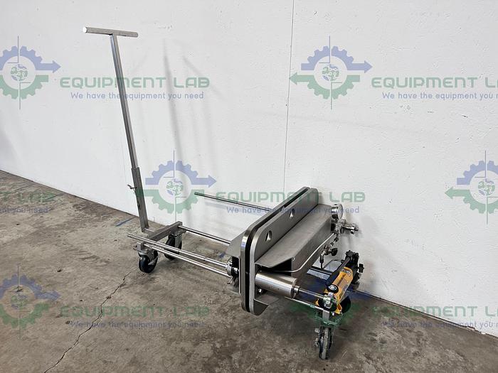 Used Millipore  MPODPILOT CP5PN1075 Filter Press w/ Enerpac P142 Hydraulic Hand Pump