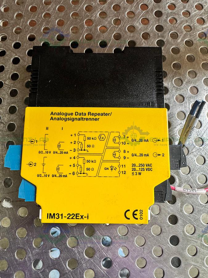 Used Turck IM31-22Ex-i Analog Signal Isolator Interface Module