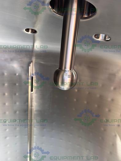 Used ITT  1000 Liter Stainless Steel Jacketed Reactor 60 PSI w/ Bottom Mag Mixer