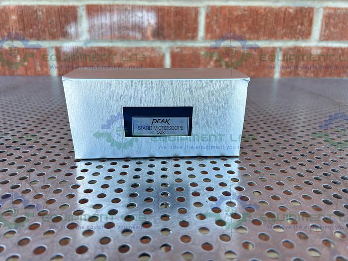 Used Beta Precision Industries  Peak Stand Microscope 50x w/ Electronic Ruler 80"