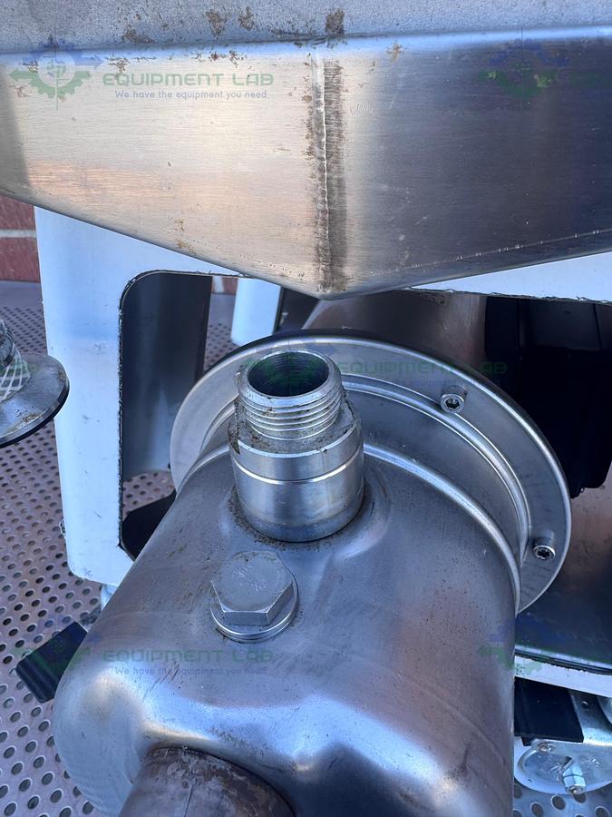 Used Unbranded Stainless Steel Filter Holder w/ Ebara Jes M 056, 0.5 HP