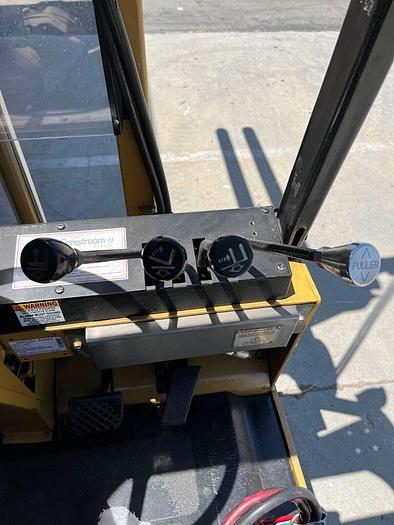 Used Caterpillar 5000# Electric Sit Down Forklift M50BLP / 495R Cushion Tires 120"