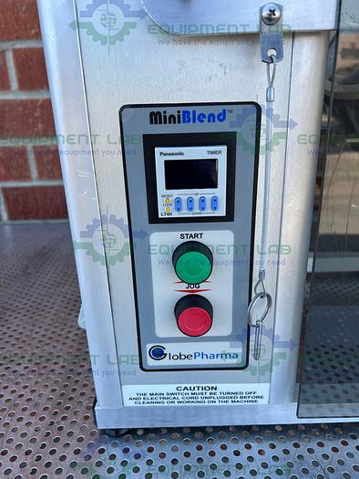 Used GlobePharma MINIBLEND MNB-1  Lab V-Blender 1/10 HP, 115V, MFG 2016