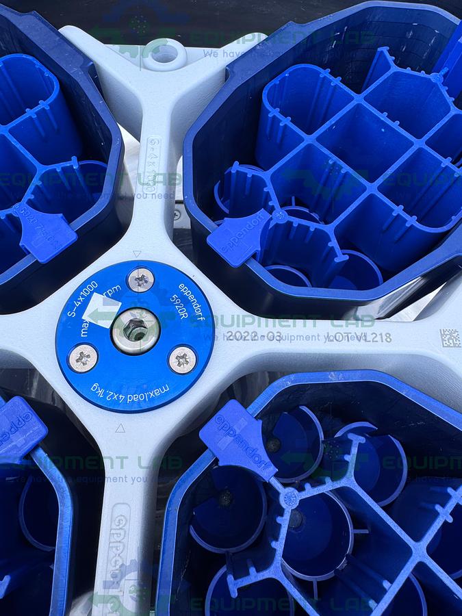 Used Eppendorf 5920 R Refrigerated Centrifuge w/ S-4X Universal Rotor 4500 RPM