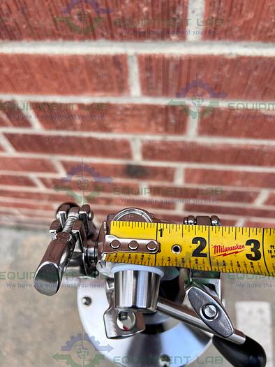 Used Cytiva / GE / Pharmacia BPG 100 / 500 Chromatography Column 4L w/ 2- 4-way Valve