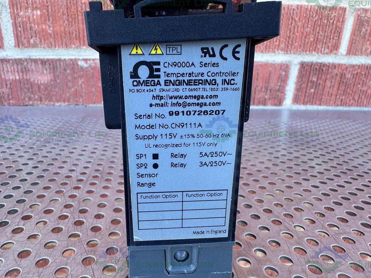 Used Omega CN9111A Electronic Thermostat / Temperature Controller 115V