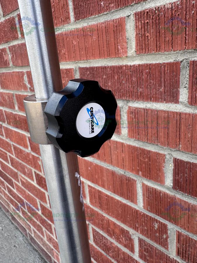 Used Centicare Corp C-IV-1000D-8  8 hook IV Pole,  Support up to 200 lbs