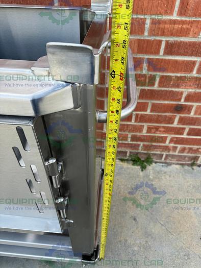 Used Cone Craft  Stainless Steel 200 Liter  Bag Holder / Storage Tank