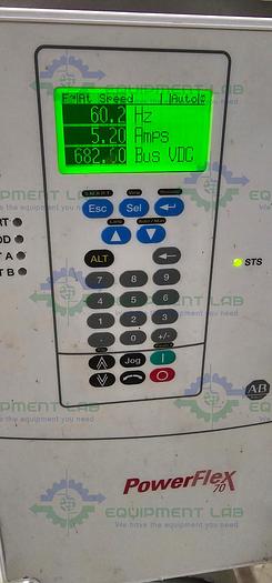 Used Fristam FZX2150 Centrifugal Pump Skid w/ Baldor Reliance 7.5 HP Motor 208/460V