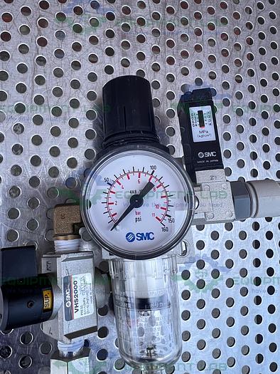 Used SMC  AW2000-02 Filter Regulator  w/ SMC VHS2000