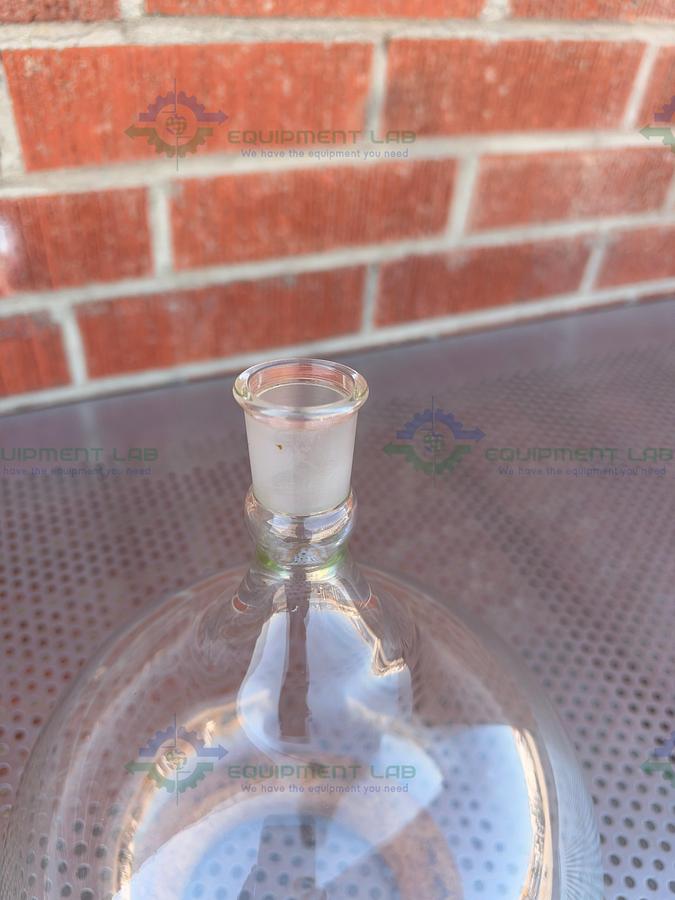 Used Pope Scientific 5000 mL Single Neck Round Bottom Flask