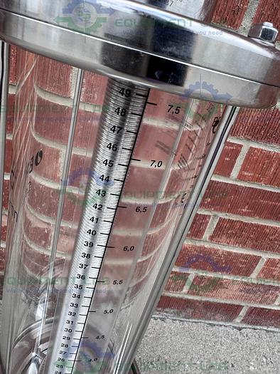 Used Cytiva / GE / Pharmacia BPG / Schott 140 / 500 Chromatography Column