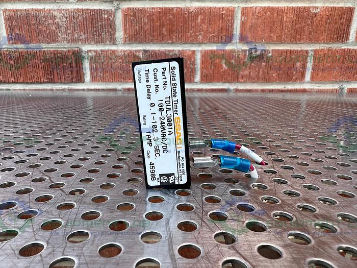 Used SSAC TDUL3001A Solid State Timer 100-240VAC